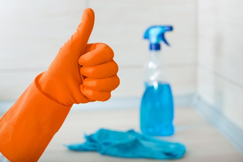 Stain removal during upholstery cleaning