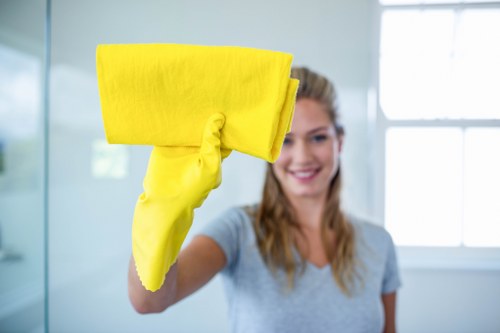 Move in cleaning in checklist for bedrooms and closets