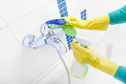 Professional deep cleaning of kitchen surfaces