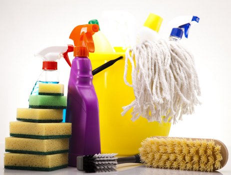 Cleaning checklist for regular maintenance